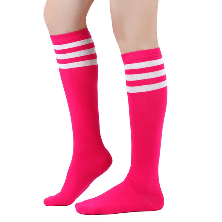 Striped Cotton Women’s Harajuku Style Calf Socks