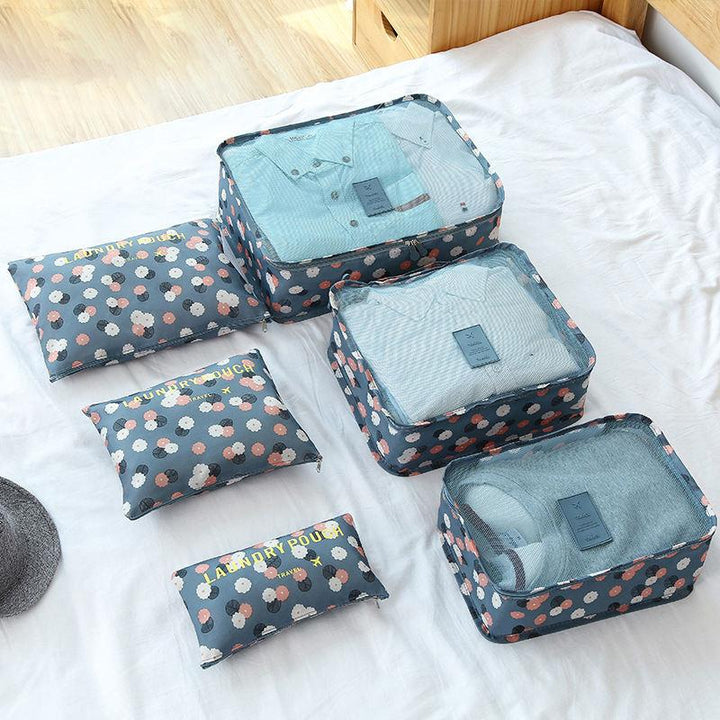 6pcs Travel Storage Organizer Bags