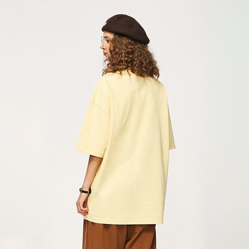 Trendy Oversized Cotton T-Shirt