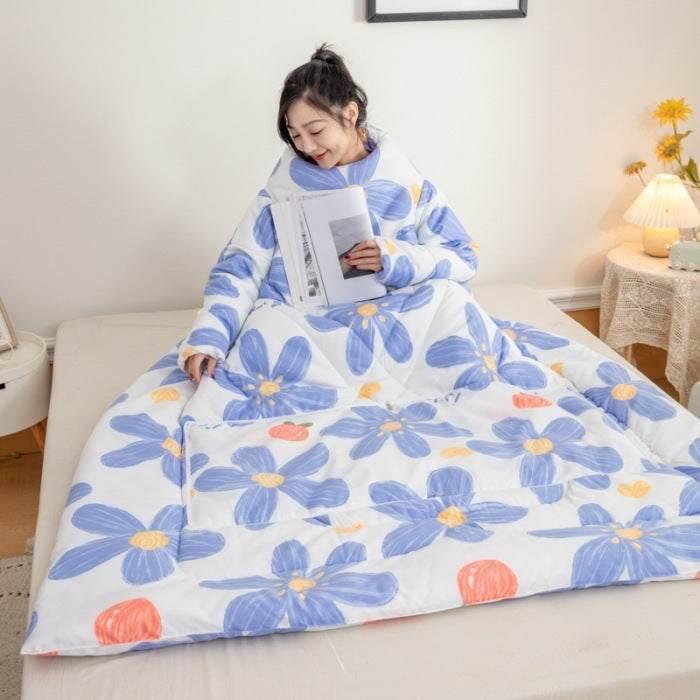 Lazy One-piece Quilt Thickened Warm