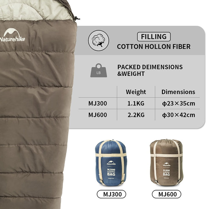 Lightweight Mummy Sleeping Bag - Stay Warm and Cozy on Your Outdoor Adventures!