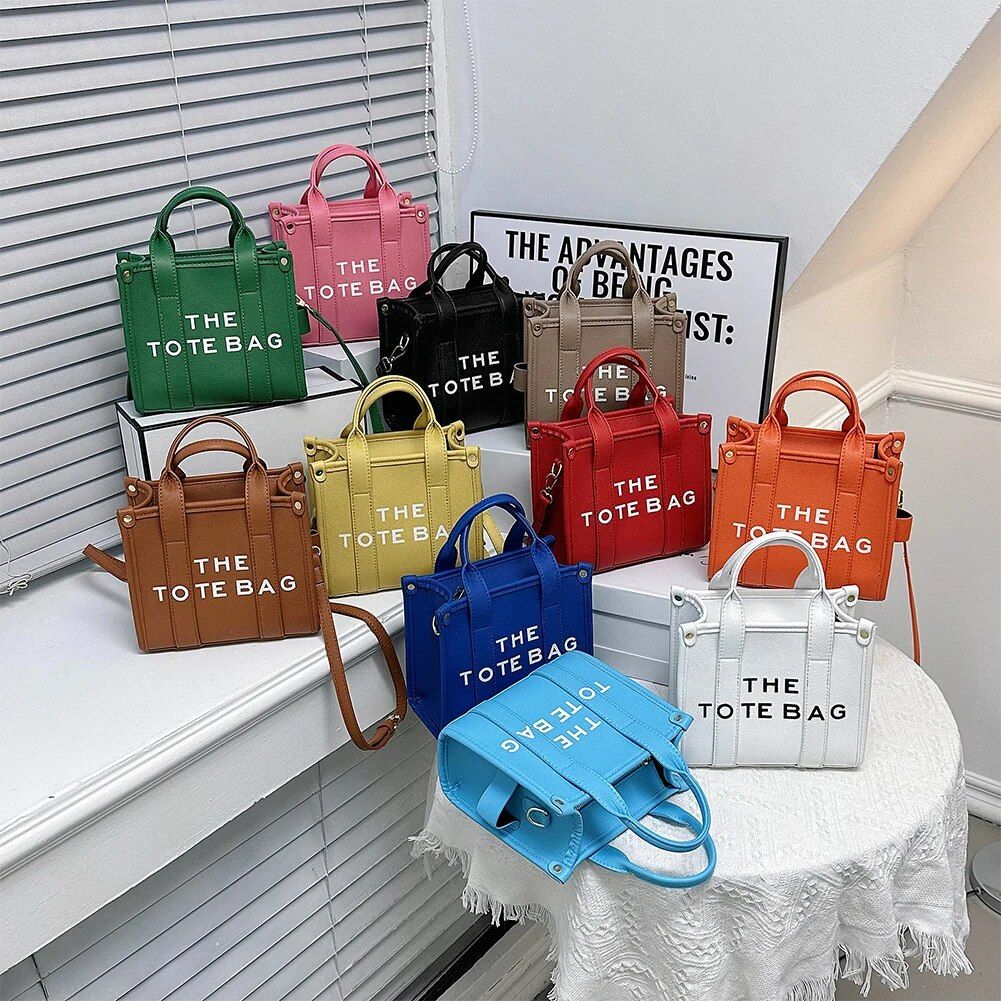 Women's PU Leather Tote Bag