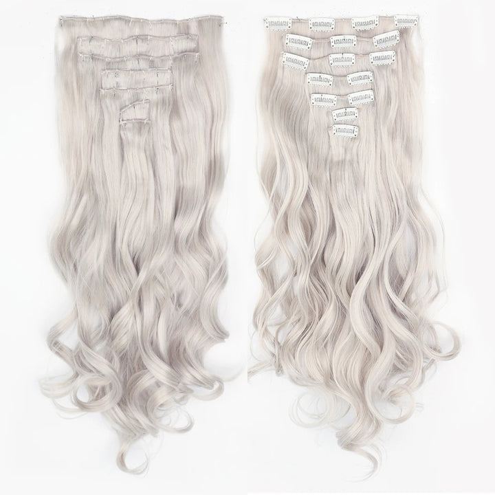 Long Wavy Ombre Clip-In Hair Extensions