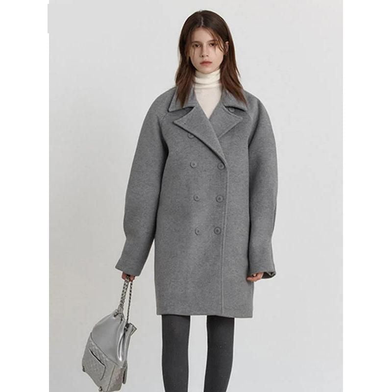 Stylish & Cozy Women's Woolen Coat