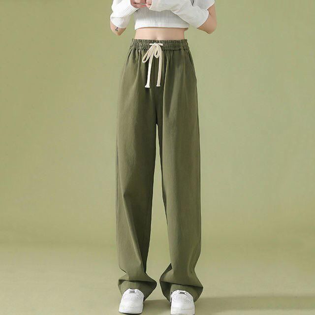 Elegant High Waist Wide Leg Pants