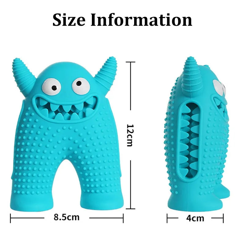 Interactive Silicone Dog Molar Toy