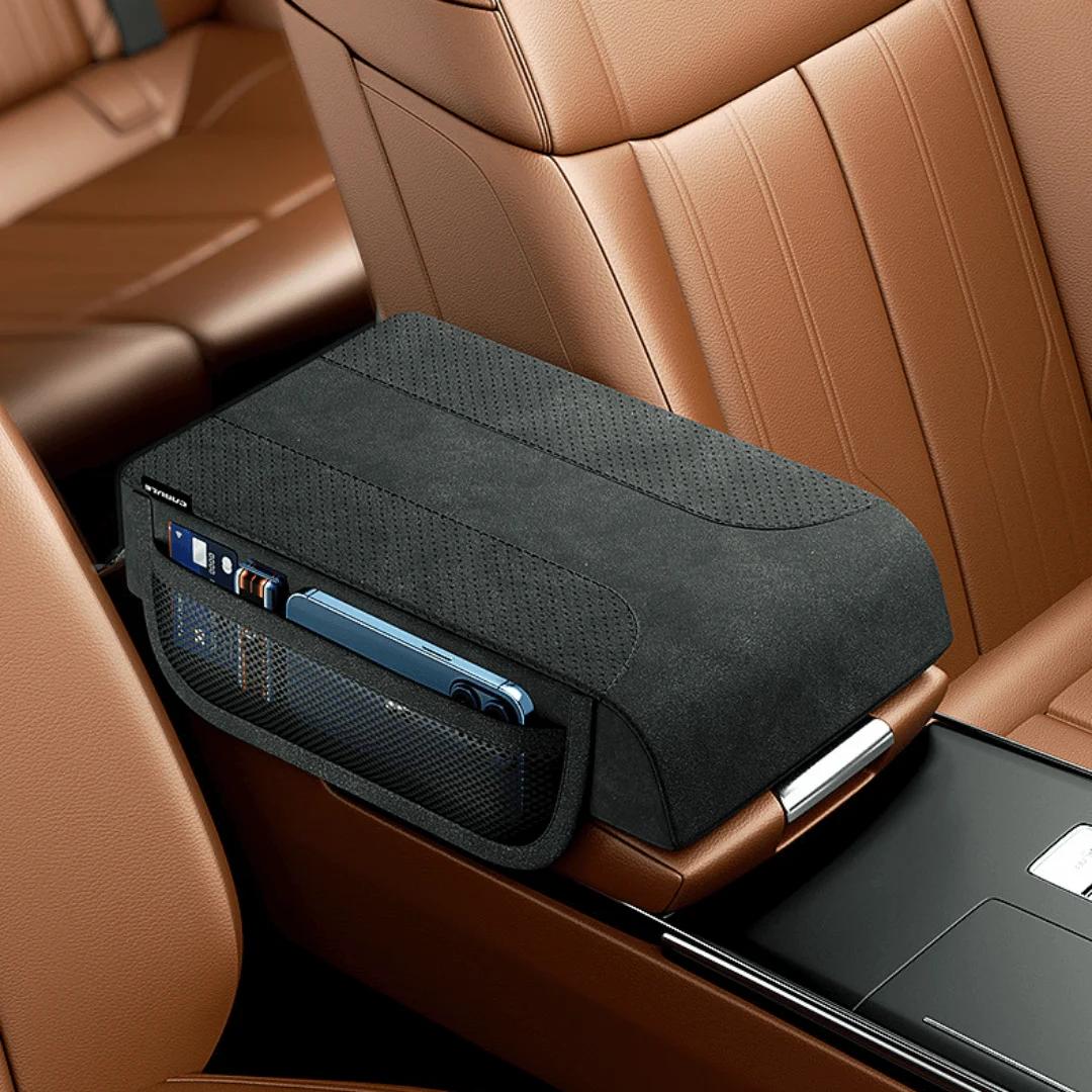 Car Console Pad Cover with Storage