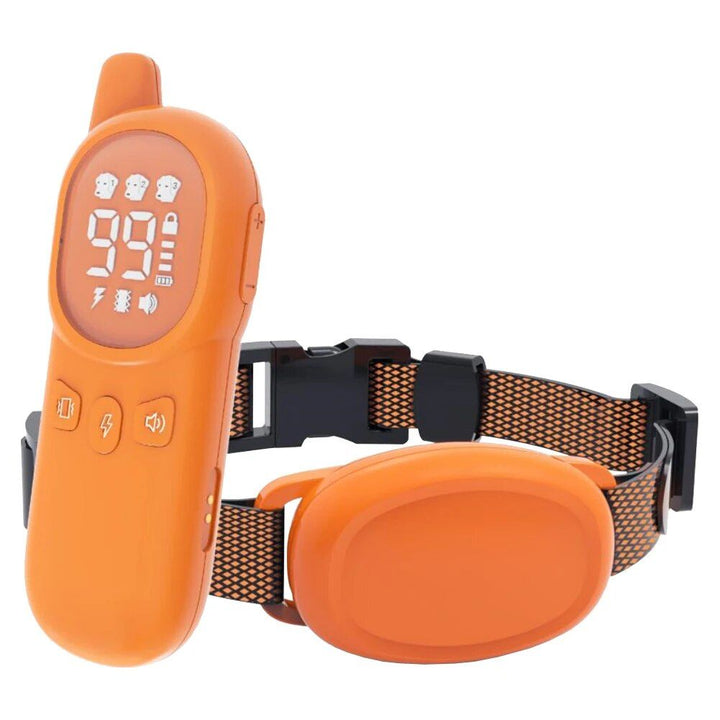 Rechargeable 800M Dog Training Collar with Sound, Vibration & Shock Features