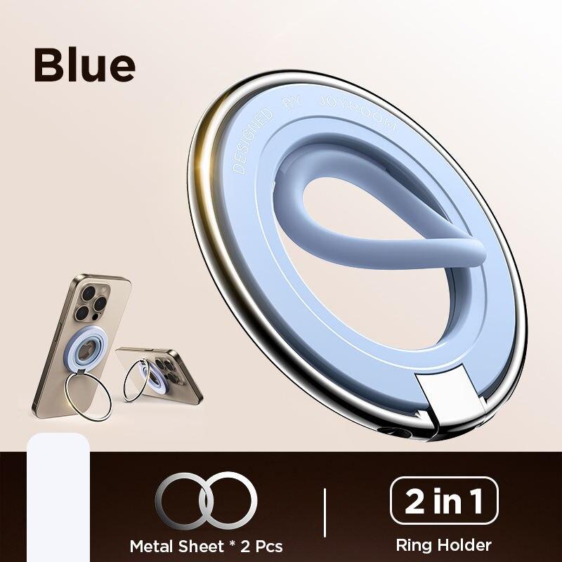 Magnetic Silicone Ring Holder Stand for iPhone 15, 14, 13 Pro Max