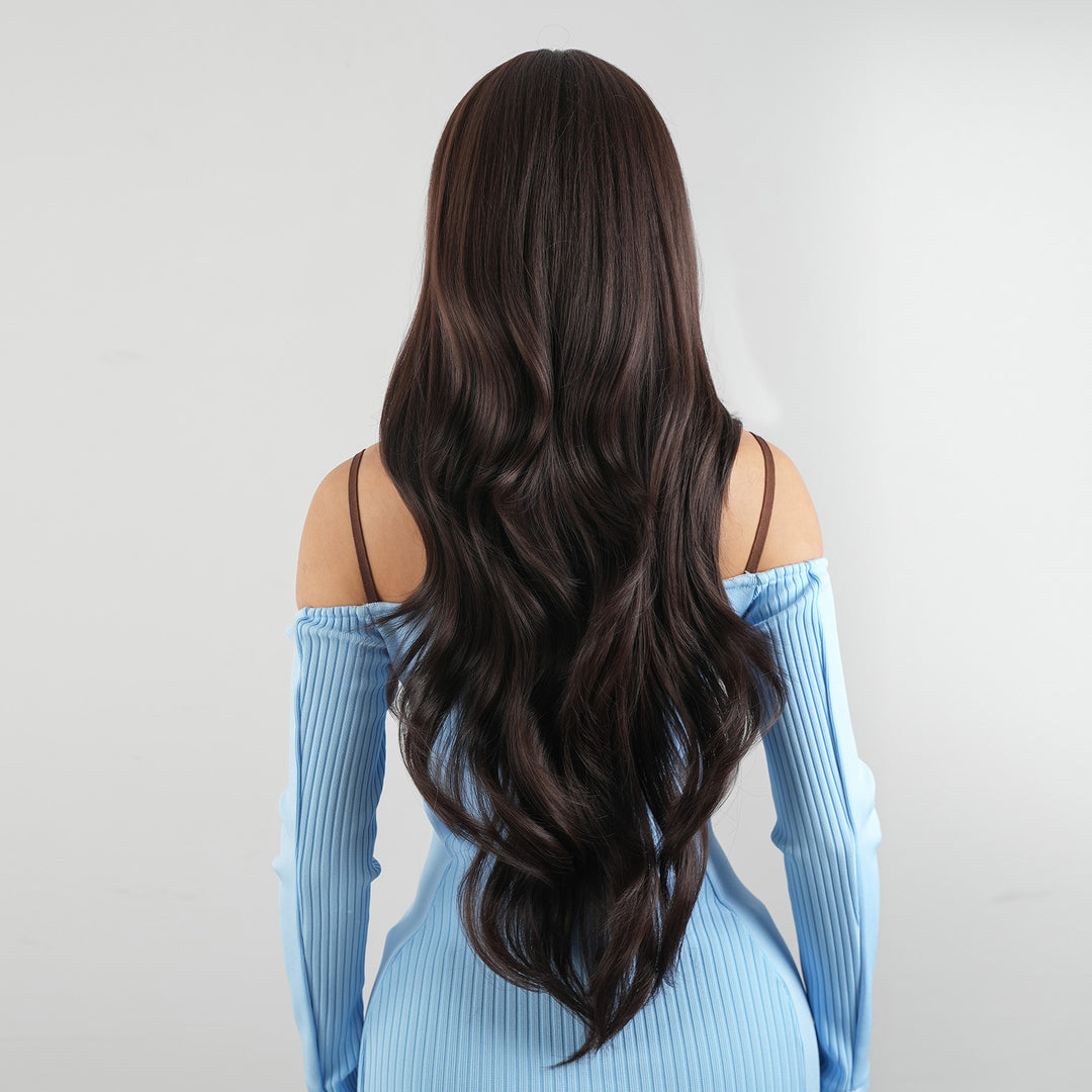 Qi Bangs Simulation Woven Chemical Fiber Wig