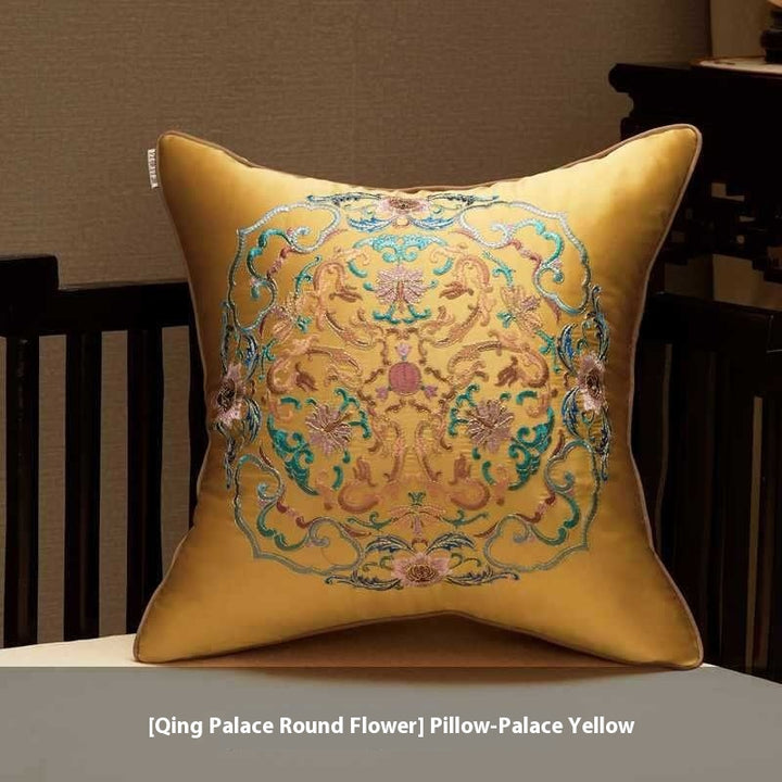 Classical Embroidery New Chinese Style Pillow Cover