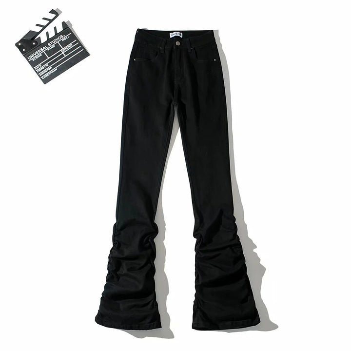 Women's Skinny Mop Pants Denim Trousers