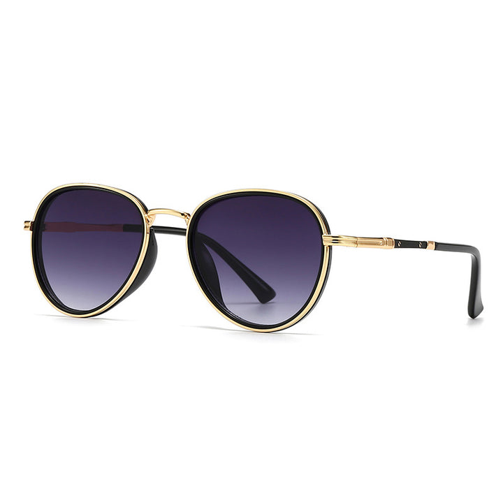 Retro Gradient Pilot Sunglasses