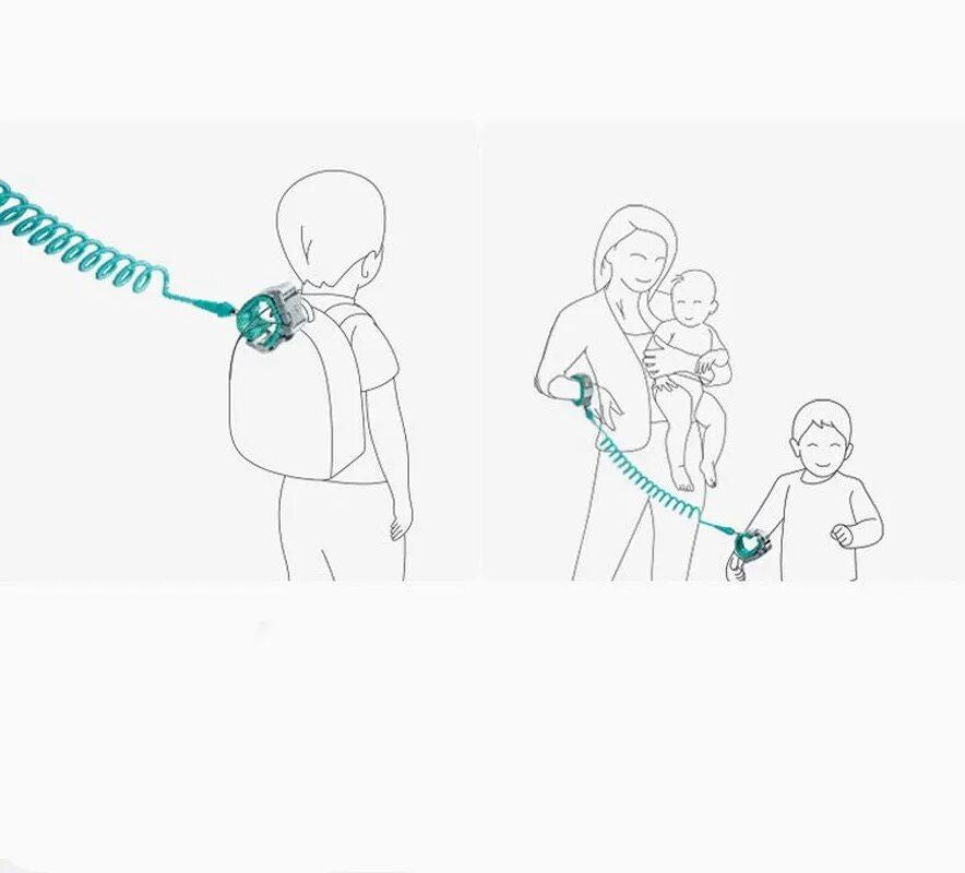 Adjustable Child Safety Wrist Harness Leash