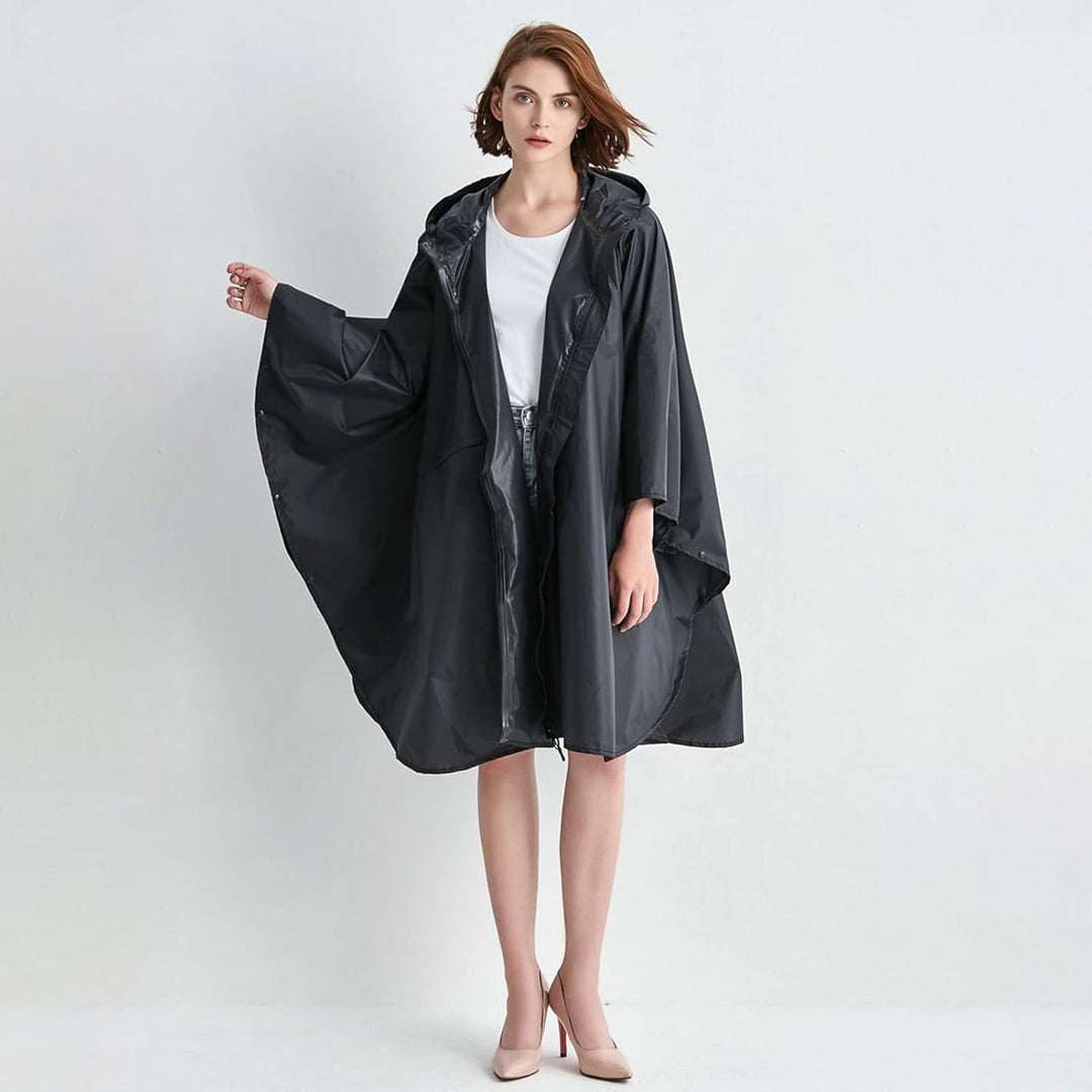 Unisex Electric Car & Bicycle Riding Rain Poncho