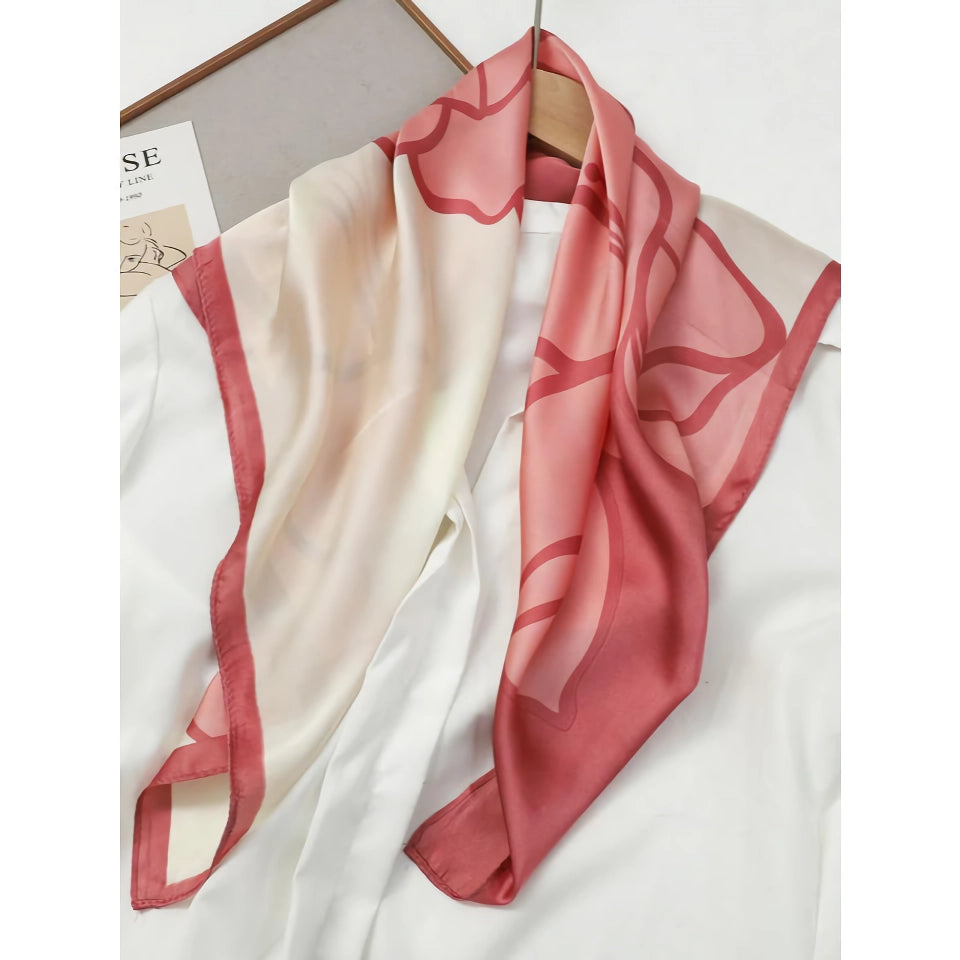 Chic Silk Square Scarf