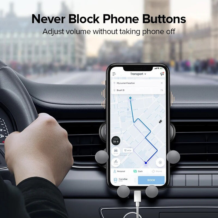 Gravity Car Phone Holder Air Vent Mount - Secure Your Device on the Go!