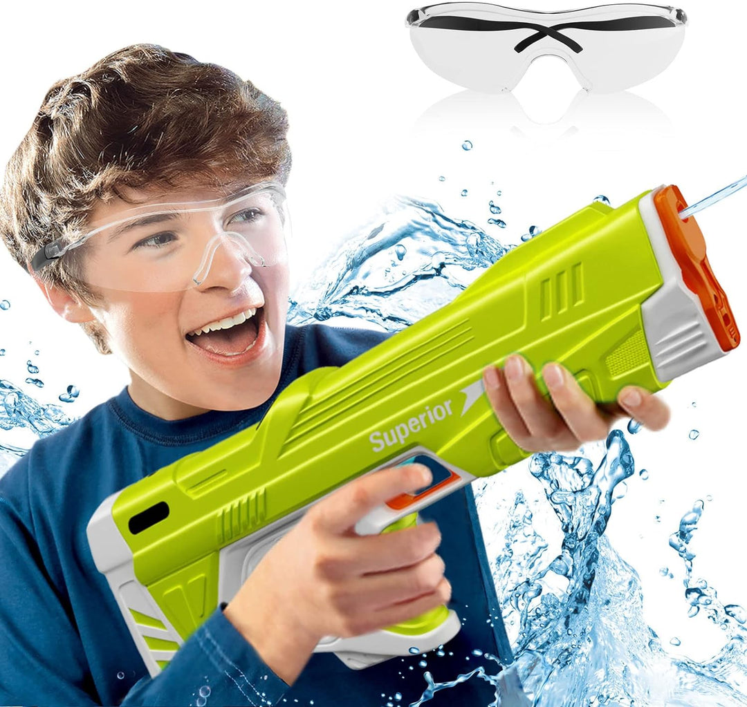 Electric Water Gun with Automatic Water Absorption for Kids and Adults