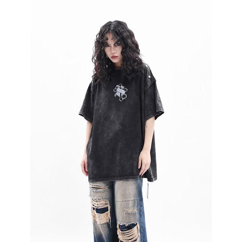 Graphic Print Oversized T-Shirt