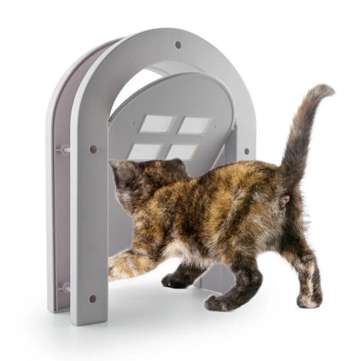 Easy-Install Magnetic Pet Screen Door for Cats