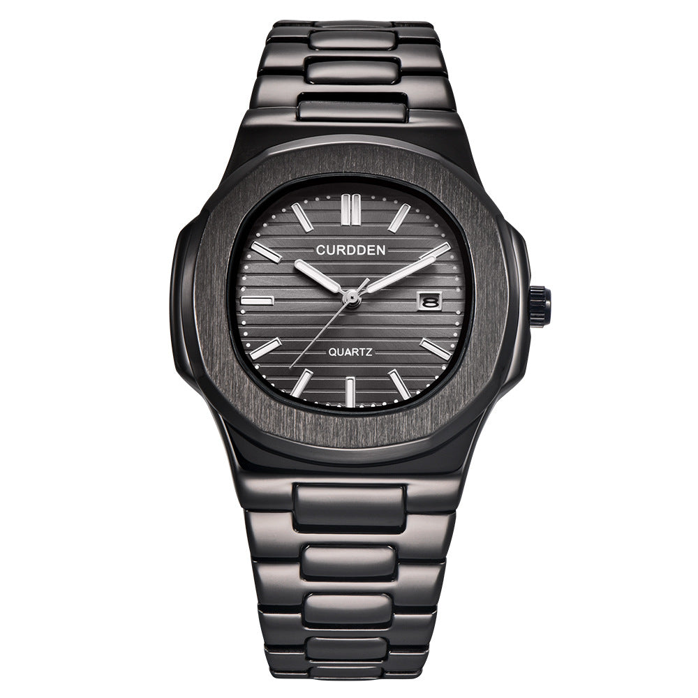 Business Man Fashion Calendar Quartz Watch