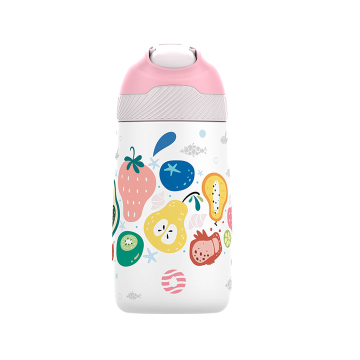 Children's Vacuum Insulated Water Bottle with Straw