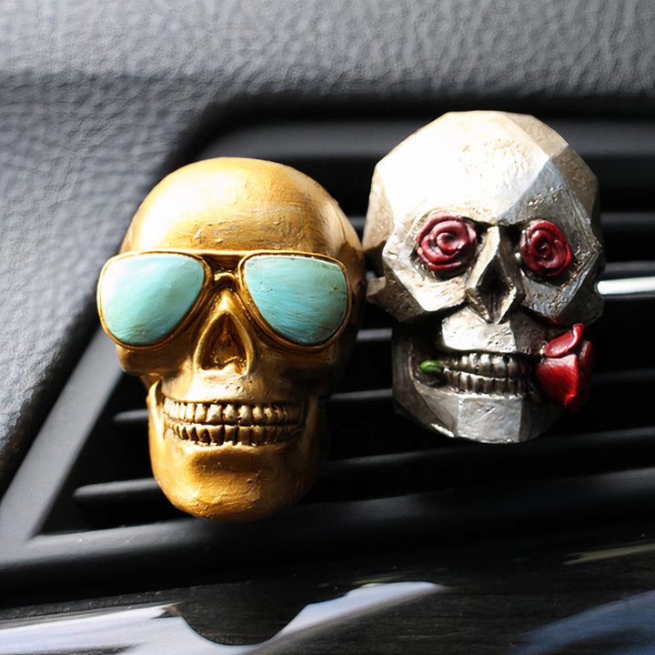 Skull Air Freshener Duo