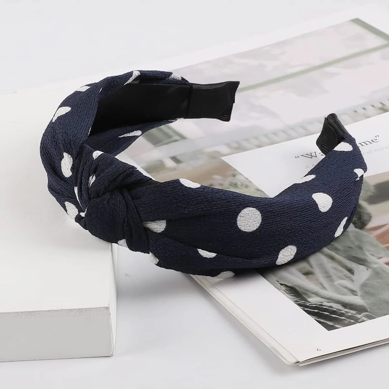 Elegant Wide-Side Fabric Hair Hoop Headband