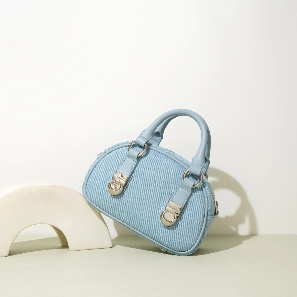 Mini Denim Handbag