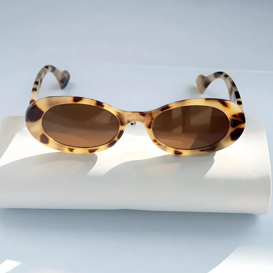 Retro Oval Sunglasses