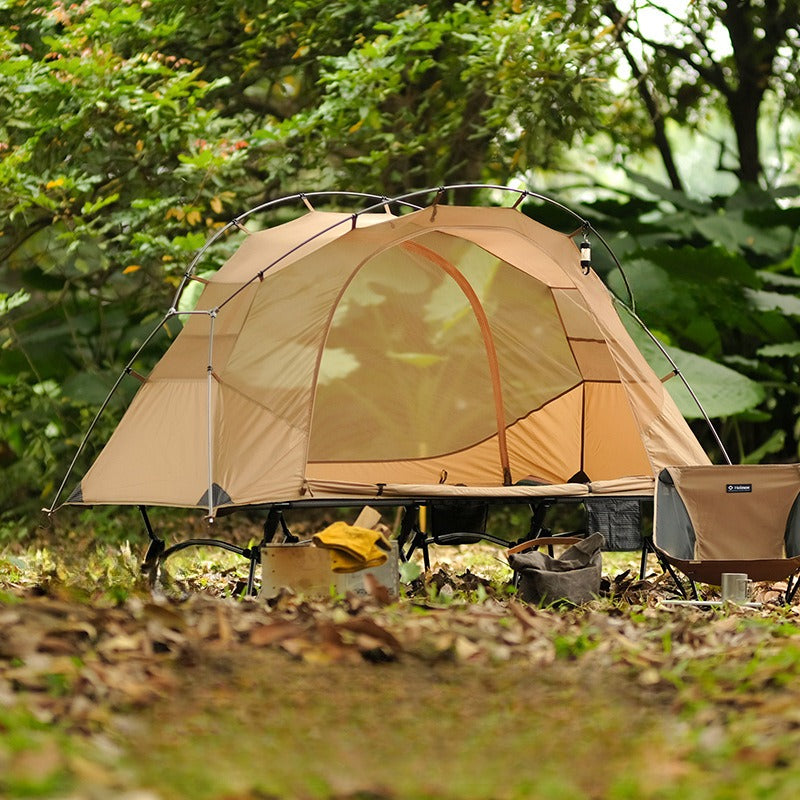 Lightweight Outdoor Camping Tent with Mosquito Net and Aluminum Poles