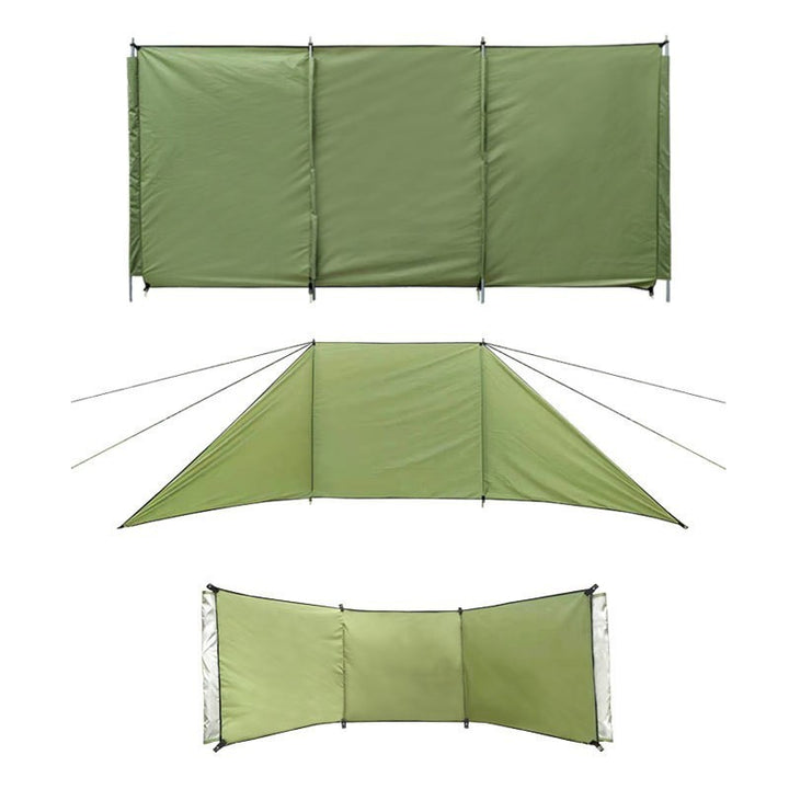 Outdoor Stove Camping Screen Array Shell Beach Windshield Tent