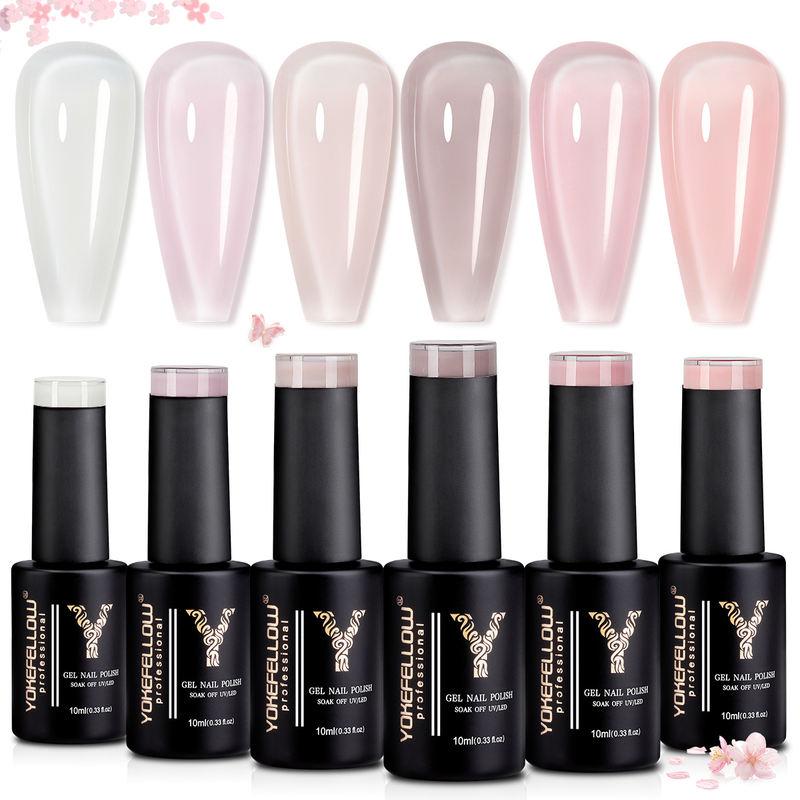 Jelly Nude Gel Polish Set