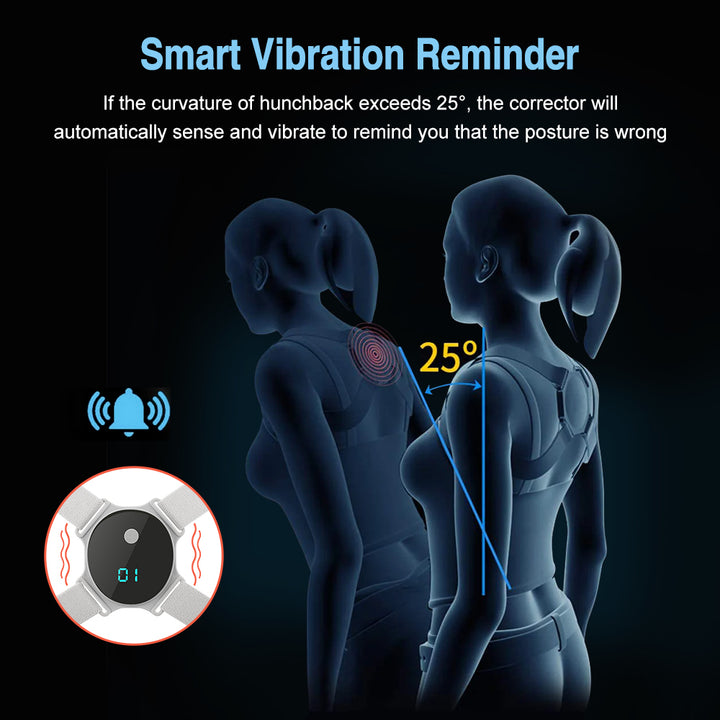 Smart Posture Correction Belt - Ergonomic Back & Shoulder Corrector