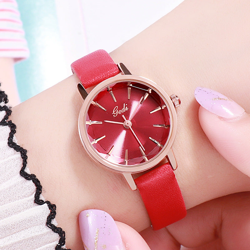 Gradient Belt Waterproof Ladies Watch