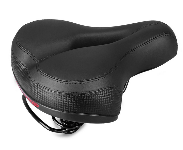 30X28X12Cm Extra Large Selle De Vélo Doux Confort Coussin De Vélo Avec Lumière LED