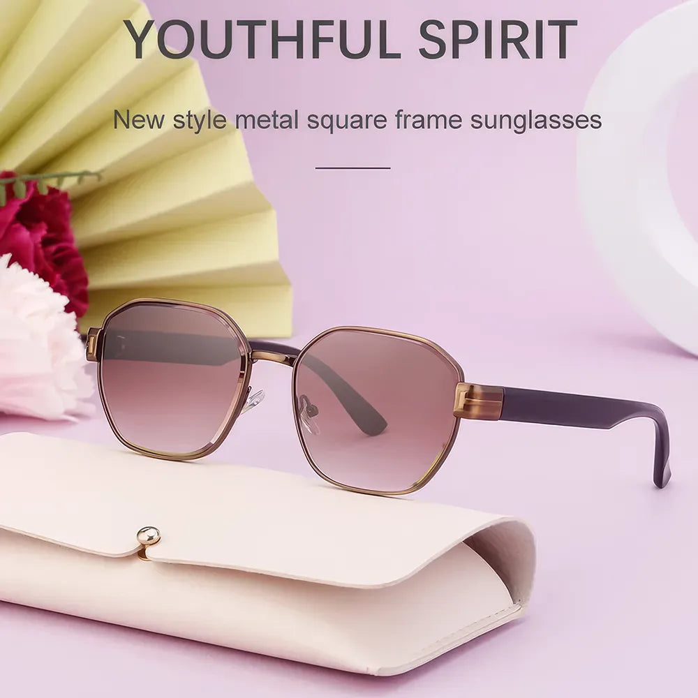 Irregular Polygon Punk Sunglasses