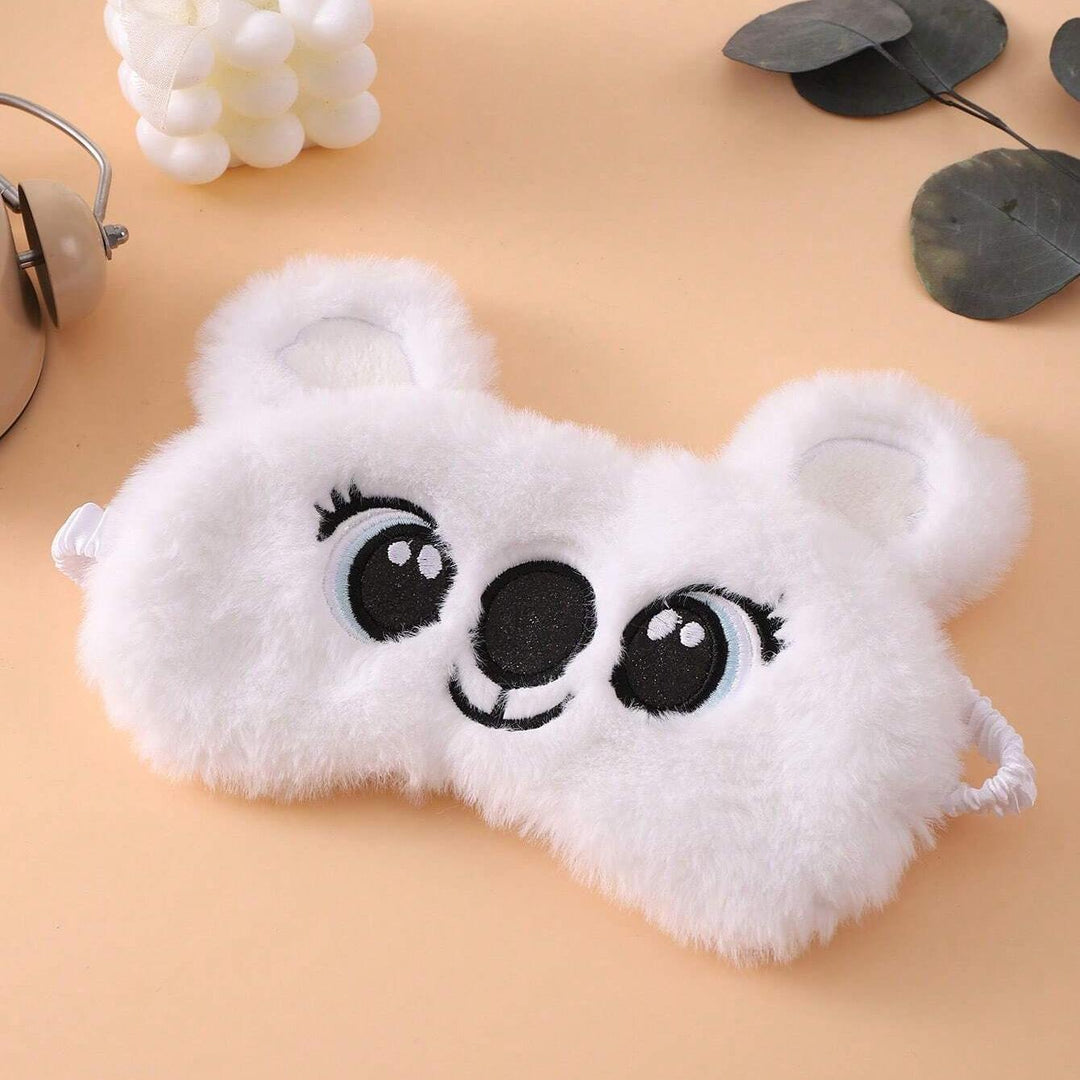 Plush Animal Eye Mask