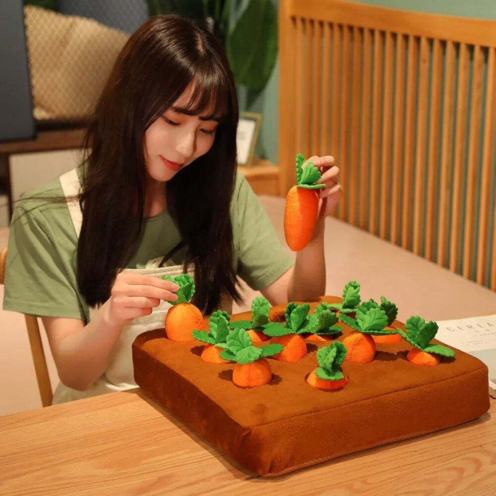 Simulation Children's Radish Plush Toys Early Education