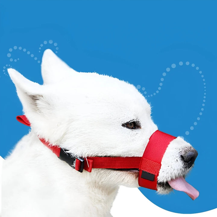 Adjustable Soft Nylon Dog Muzzle