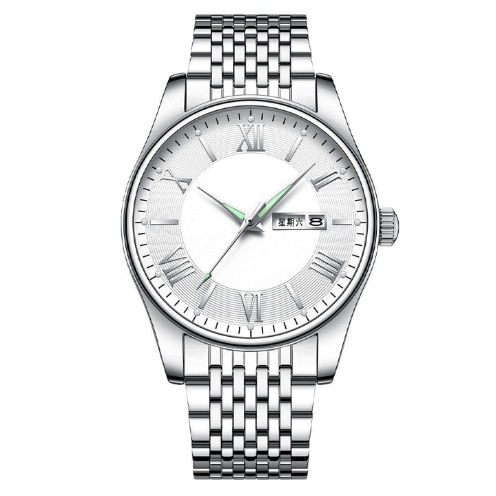 Steel Belt Watch Fashion Casual Trend