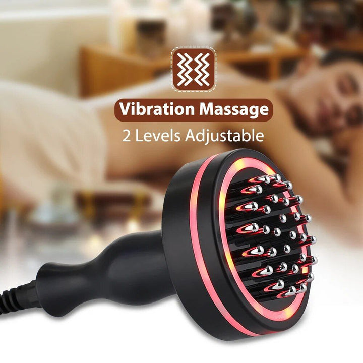 Vibrating Gua Sha Body Massager with Hot Compress & Microcurrent