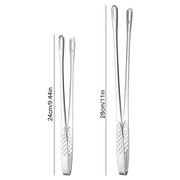 Long Handle Stainless Steel Food Tongs