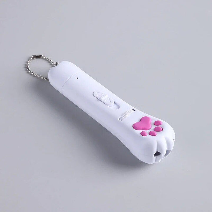 6-in-1 USB Rechargeable Pet Laser Toy with LED & UV Functions