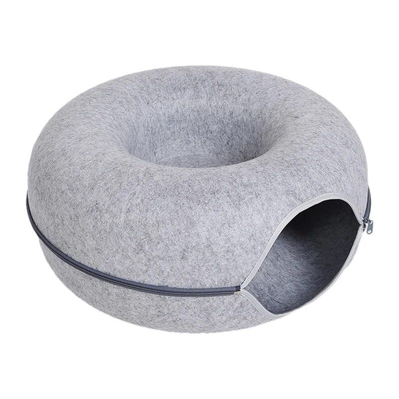 Donut Cat Bed for 2 Cats