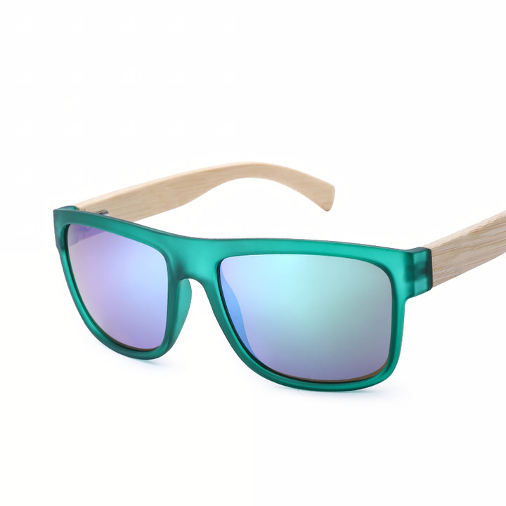 Sea Gradient Shades Sunglasses for Men Bamboo UV400 Lenses