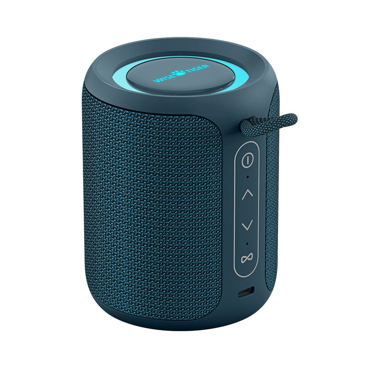 Portable Waterproof Bluetooth Speaker with Bass Boost and Dual Pairing - 15W Power