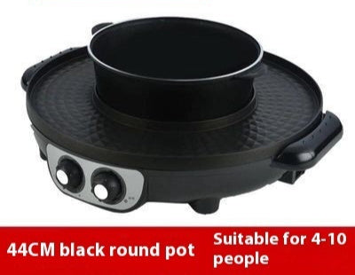 Korean-style Electric Barbecue All-in-one Pot Hot Pot Household Multi-functional Detachable Oven