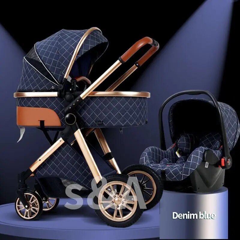 Versatile 3-in-1 Infant to Toddler Stroller