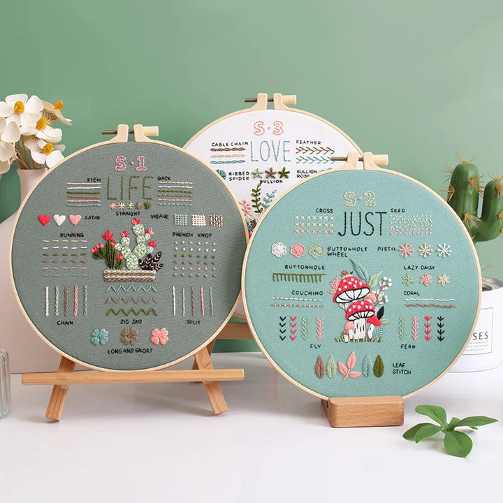 3-Piece Embroidery Starter Kit for Beginners